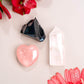 Crystal Magnet Set - Rose Quartz, Black Obsidian & Clear Quartz
