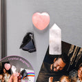 Crystal Magnet Set - Rose Quartz, Black Obsidian & Clear Quartz