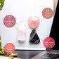 Crystal Magnet Set - Rose Quartz, Black Obsidian & Clear Quartz