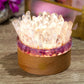 Clear Quartz & Pink Tourmaline Crystal Lamp