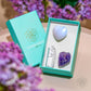 Crystal Car Vent Set - Amethyst, Howlite & Chalcedony
