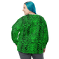 Lime Leopard Unisex Sweatshirt