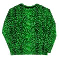 Lime Leopard Unisex Sweatshirt