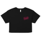 Magical Bitch Embroidered Crop Top