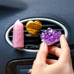Crystal Car Vent Set - Amethyst, Tiger’s Eye & Rose Quartz