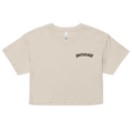 Paranoid Embroidered Crop Top
