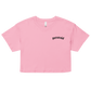 Paranoid Embroidered Crop Top