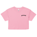 Paranoid Embroidered Crop Top