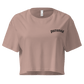 Paranoid Embroidered Crop Top