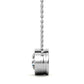 3.00 CTW AGI Certified Round Brilliant Lab Grown Diamond Bezel Pendant in 14K White or Yellow Gold