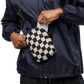 Retro Revival Checkerboard Crossbody Bag