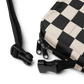 Retro Revival Checkerboard Crossbody Bag