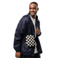Retro Revival Checkerboard Crossbody Bag