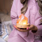 Natural Rose Quartz Crystal Lamp