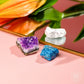 Natural Crystal Trio - Amethyst, Blue Apatite & Howlite