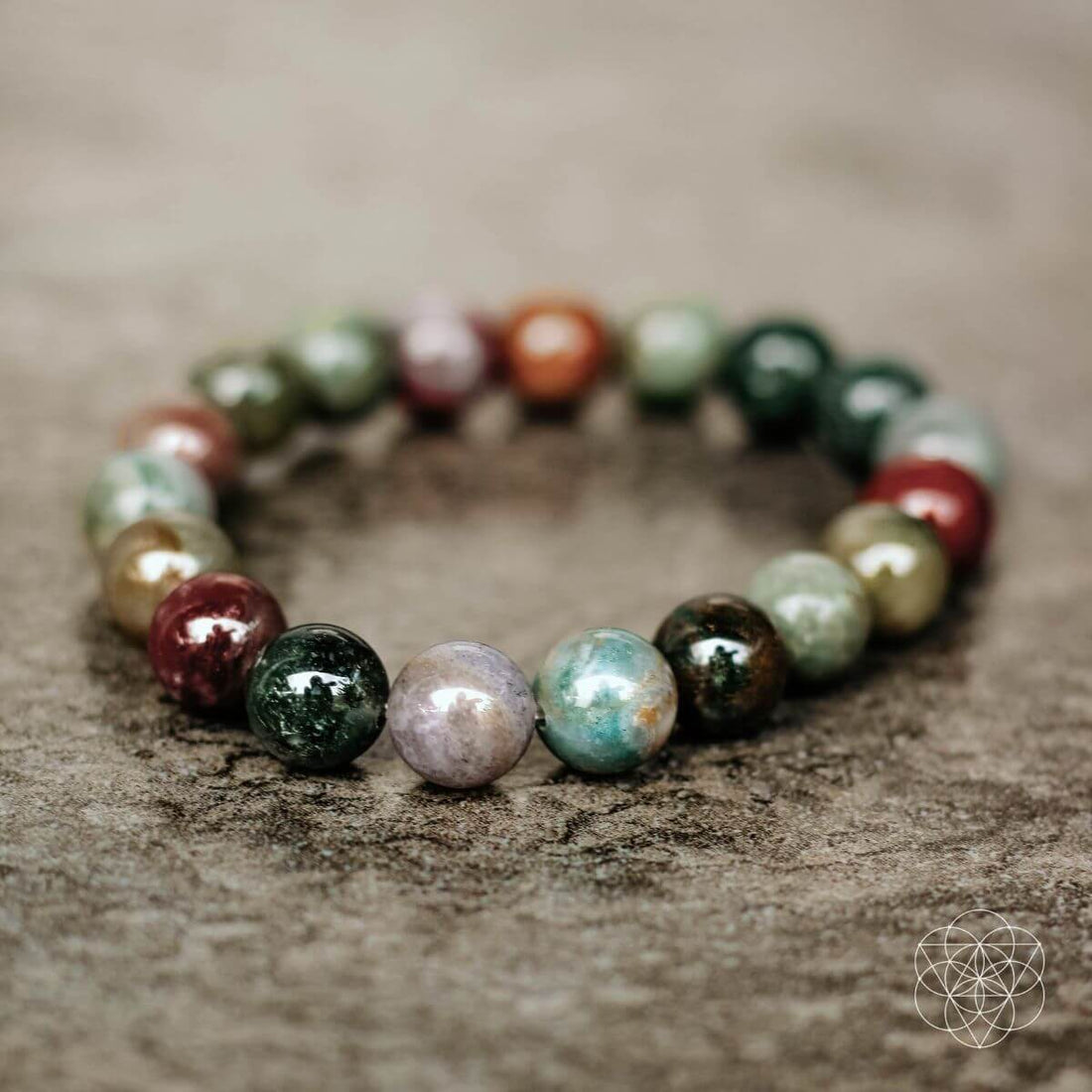 Indian Agate Bracelet