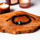 Tiger Eye & Black Agate Bracelet