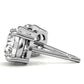 2.50 CTW AGI Certified Lab Grown Round Diamond Stud Earrings in 14K White or Yellow Gold (G/VS)